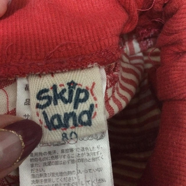 Skip Land(スキップランド)のSKIP LAND ハーフパンツ 80 キッズ/ベビー/マタニティのベビー服(~85cm)(パンツ)の商品写真