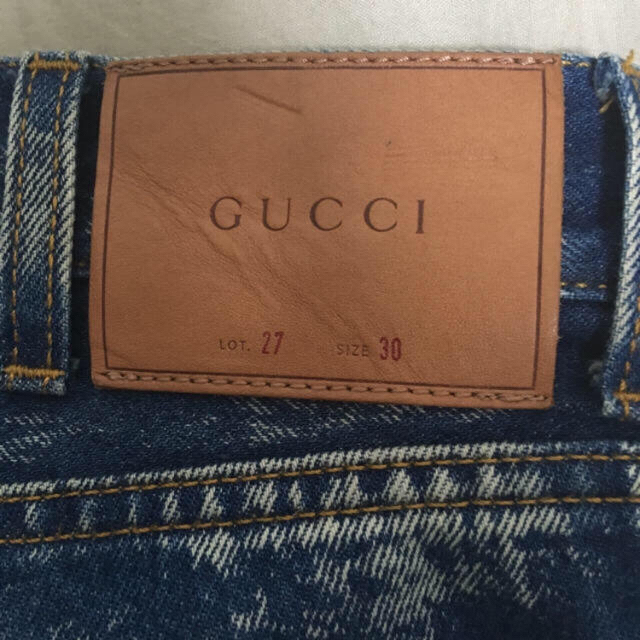 Gucci(グッチ)のGUCCI ブリーチ デニム 30 メンズのパンツ(デニム/ジーンズ)の商品写真