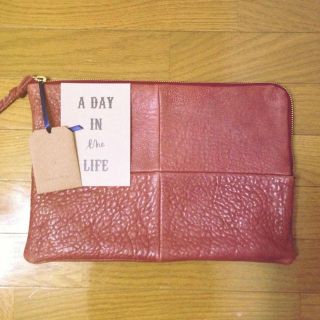 トゥデイフル(TODAYFUL)の新品 TODAYFUL レザークラッチ(クラッチバッグ)