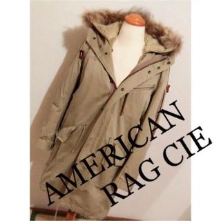 アメリカンラグシー(AMERICAN RAG CIE)の【美品】アメリカンラグシー モッズコート ベージュ(モッズコート)