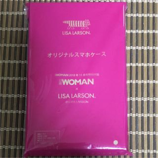 リサラーソン(Lisa Larson)の【しろくま67様専用】日経Woman 【新品】リサ・ラーソン スマホケース(その他)