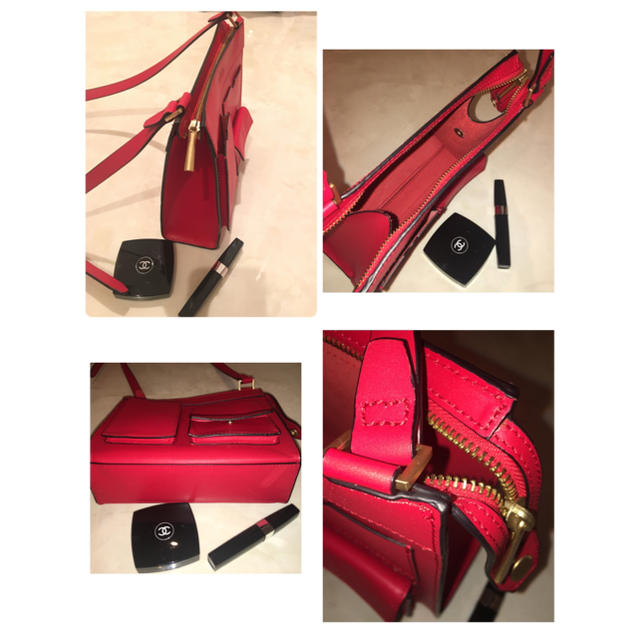 KATE SPADE SATURDAY(ケイトスペードサタデー)の❤️ケイトスペード♠︎SATURDAY❤️REDショルダーバック とっても可愛い レディースのバッグ(ショルダーバッグ)の商品写真