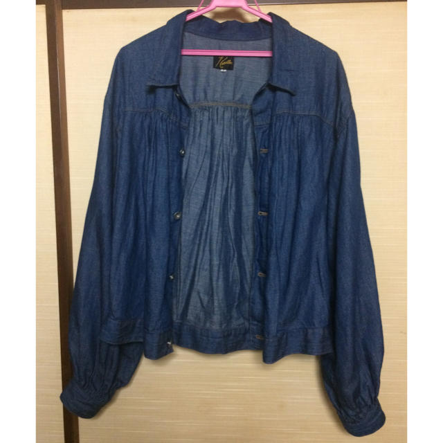 Needles(ニードルス)のニードルズ GATHERED JEAN JACKET / INDIGO メンズのジャケット/アウター(Gジャン/デニムジャケット)の商品写真