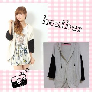 ヘザー(heather)のheather＊ゆったりパーカー(パーカー)