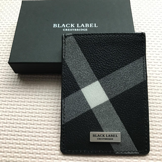 BLACK LABEL CRESTBRIDGE(ブラックレーベルクレストブリッジ)の【週末限定セール】 BLACK LABEL ブラックレーベル パスケース メンズのファッション小物(名刺入れ/定期入れ)の商品写真
