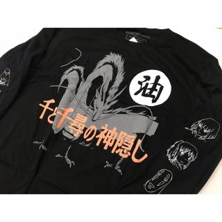 ジブリ(ジブリ)の千と千尋の神隠し ロンt 新品未使用 ジブリ アニメtシャツ アニメt(Tシャツ/カットソー(七分/長袖))