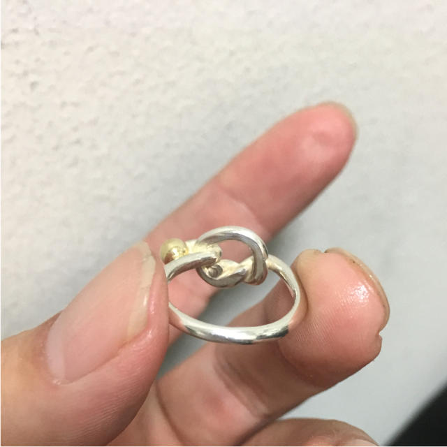 Tiffany & Co.(ティファニー)のティファニー 18k シルバーリング 指輪 レディースのアクセサリー(リング(指輪))の商品写真