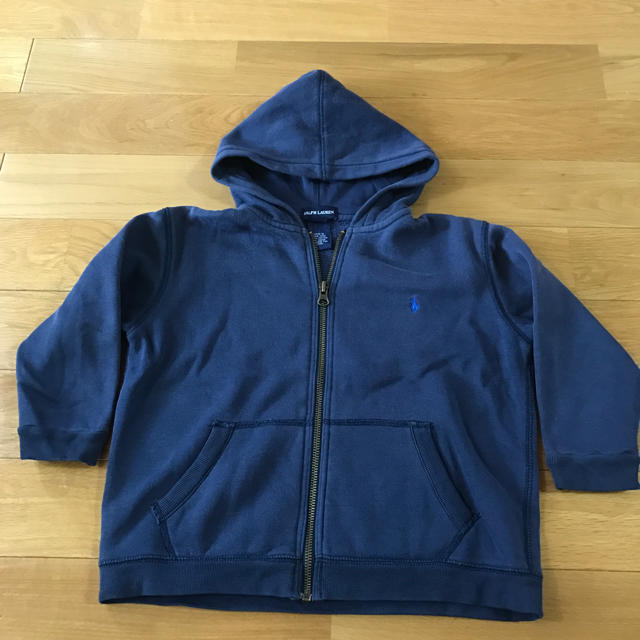 Ralph Lauren(ラルフローレン)のラルフ パーカー キッズ 7T 紺 子供 キッズ/ベビー/マタニティのキッズ服男の子用(90cm~)(ジャケット/上着)の商品写真