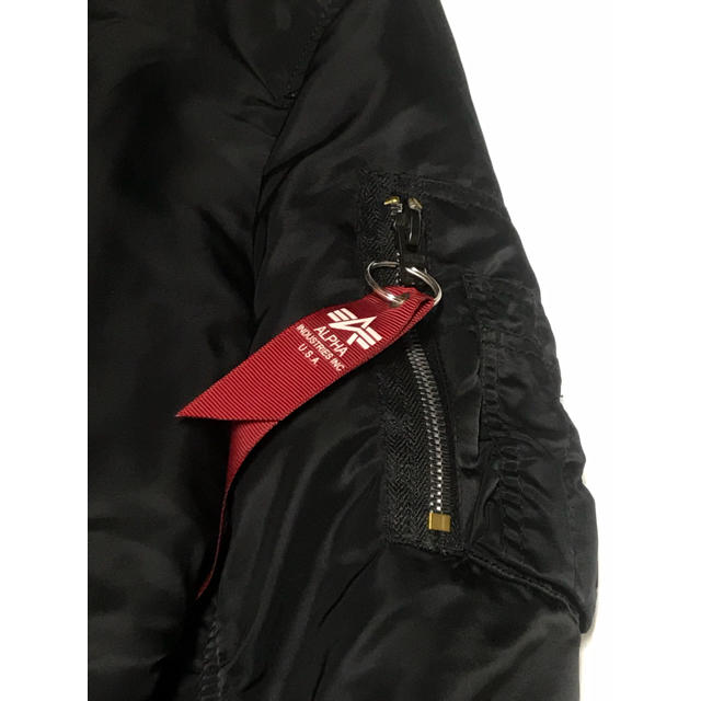ALPHA INDUSTRIES(アルファインダストリーズ)のアルファALPHAフライトジャケットMA-1  (size:M) メンズのジャケット/アウター(フライトジャケット)の商品写真