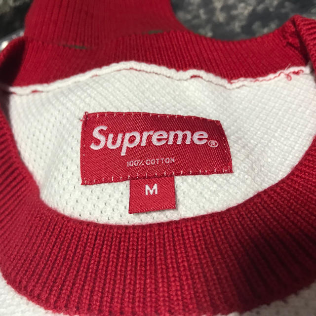 Supreme(シュプリーム)のPique Crewneck Mサイズ メンズのトップス(ニット/セーター)の商品写真