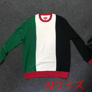 シュプリーム(Supreme)のPique Crewneck Mサイズ(ニット/セーター)