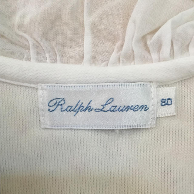 Ralph Lauren(ラルフローレン)の【Ralph Lauren】ラルフローレン ロンパース 80cm キッズ/ベビー/マタニティのベビー服(~85cm)(ロンパース)の商品写真