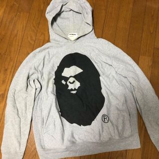 アベイシングエイプ(A BATHING APE)の専用！     ビッグフェイス パーカー L(パーカー)