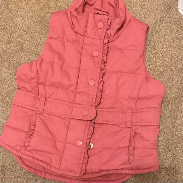 babyGAP(ベビーギャップ)のGAP ダウンベスト キッズ/ベビー/マタニティのキッズ服女の子用(90cm~)(コート)の商品写真