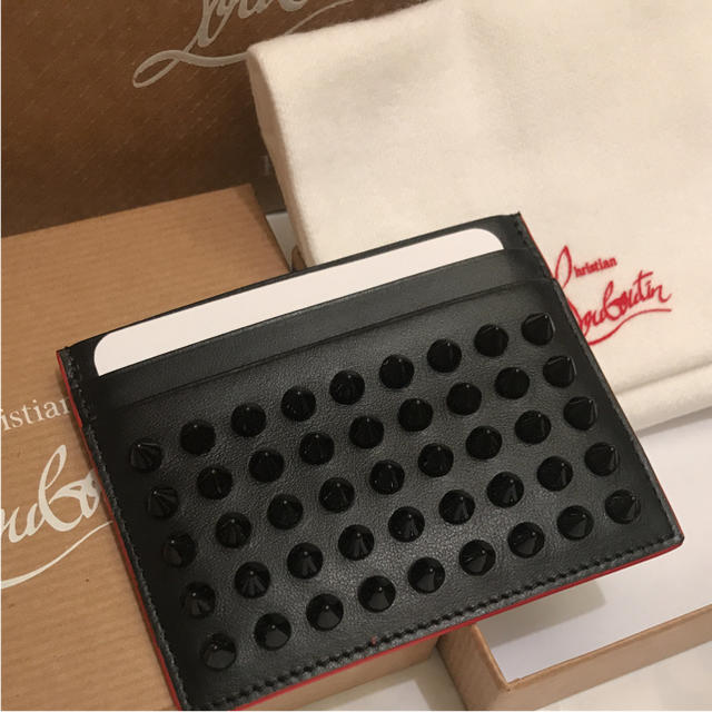 Christian Louboutin   ルブタン カードケース 名刺入れ ブラック 新品