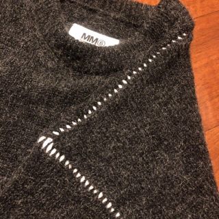 MM6 17AW 肩スティッチニット