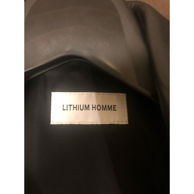 LITHIUM HOMME(リチウムオム)のLITHIUM HOMME ダブルライダースジャケット メンズのジャケット/アウター(ライダースジャケット)の商品写真