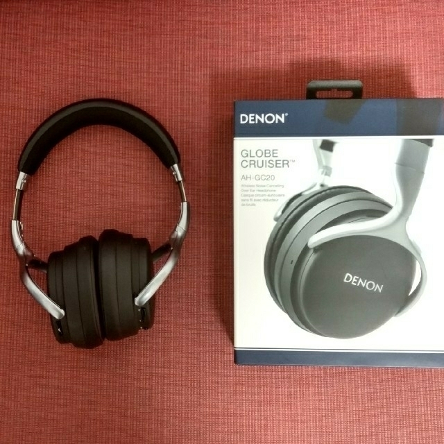 DENON(デノン)のDENON AH-GC20 ワイヤレス・ノイズキャンセリング・ヘッドホン
 スマホ/家電/カメラのオーディオ機器(ヘッドフォン/イヤフォン)の商品写真