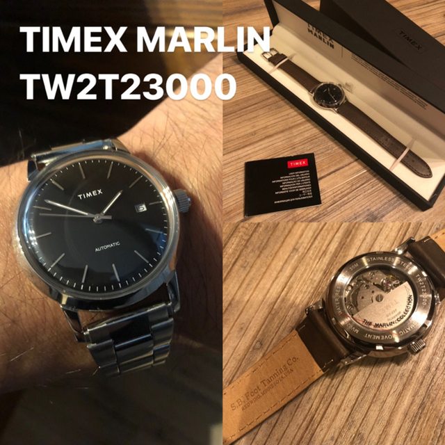 TIMEX マーリン TW2T23000 Marlin 自動巻
