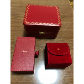 カルティエ(Cartier)のCartier 空箱 ケース 正規品 3点セット カルティエ(小物入れ)