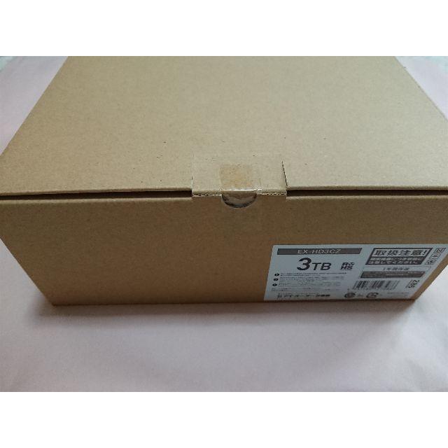 IODATA - 新品 外付けハードディスク 3TB EX-HD3CZ HDD IODATE