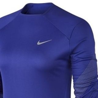 ナイキ(NIKE)の新品 レディースL NIKE dri-fit マイラーフラッシュ L/S トップ(Tシャツ(長袖/七分))