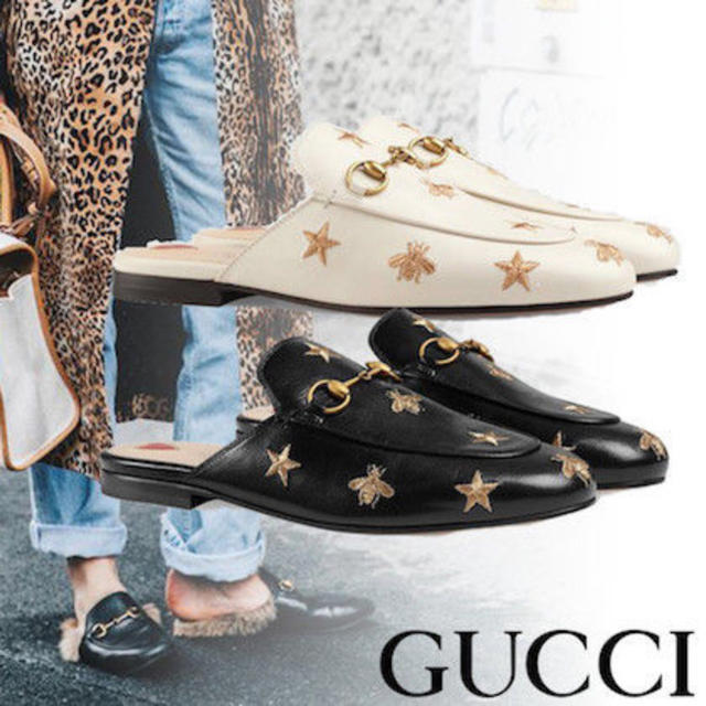 Gucci(グッチ)のGUCCI  バブーシュ レディースの靴/シューズ(スリッポン/モカシン)の商品写真