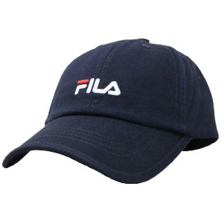 フィラ(FILA)のFILA フィラ キャップベーシックコットンツイル61cm～63cmネイビー新品(キャップ)