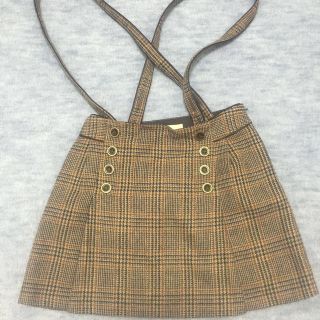 ロペピクニック(Rope' Picnic)の美品 ツイードチェック スカート(ひざ丈スカート)