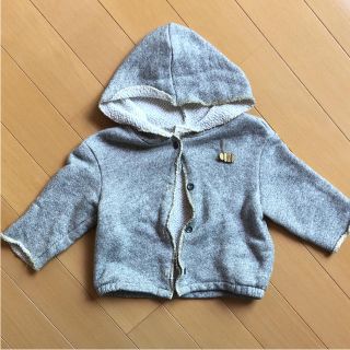 ザラキッズ(ZARA KIDS)のZARA BABY ザラベビー パーカー アウター 80(カーディガン/ボレロ)