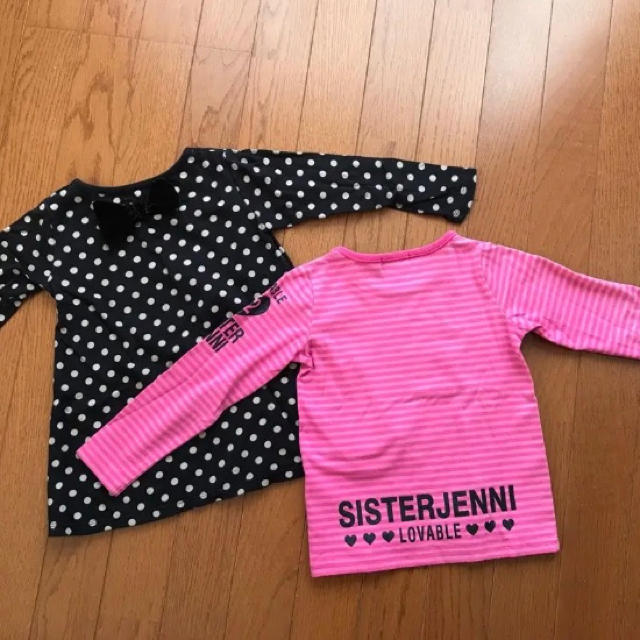 JENNI(ジェニィ)の✴︎ジェニーロンTセット✴︎ キッズ/ベビー/マタニティのキッズ服女の子用(90cm~)(Tシャツ/カットソー)の商品写真