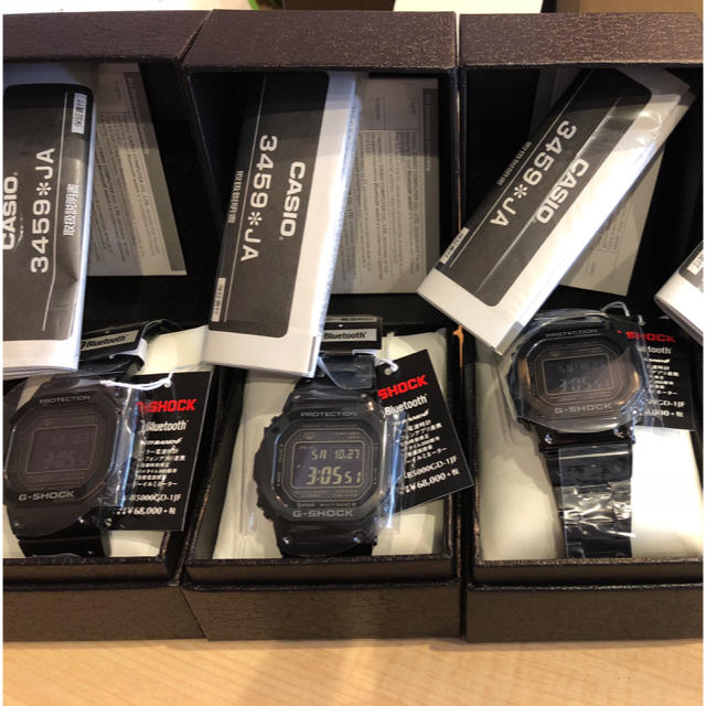 G-SHOCK - 5本セット GMW-B5000GD-1JF G-SHOCK カシオ CASIO