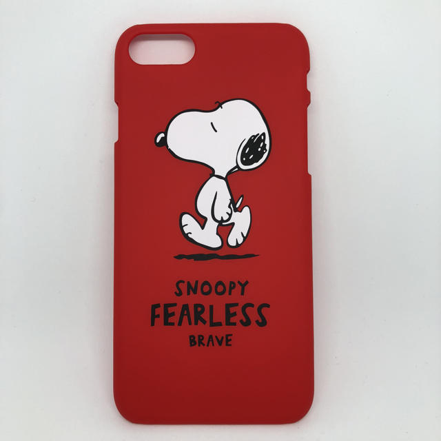 Snoopy 大人気 Snoopy スヌーピー Iphone7 8 ハードケース Cpu 赤の通販 By Mamiqoo S Shop スヌーピー ならラクマ