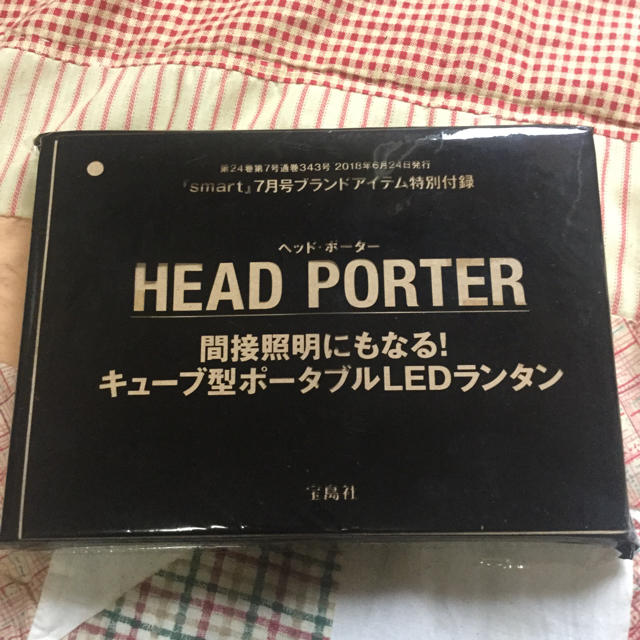 HEADPORTER(ヘッドポーター)の最長連続点灯5ヘッド・ポーター特製 LEDランタン   スポーツ/アウトドアのアウトドア(ライト/ランタン)の商品写真