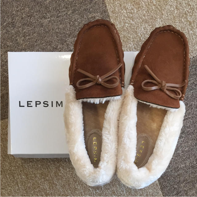 LEPSIM(レプシィム)の値下げ！新品未使用 LEPSIM モカシン レディースの靴/シューズ(スリッポン/モカシン)の商品写真