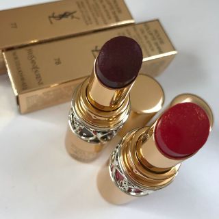 イヴサンローランボーテ(Yves Saint Laurent Beaute)の💖YSL💖クリスマス限定７７・７８💖(口紅)