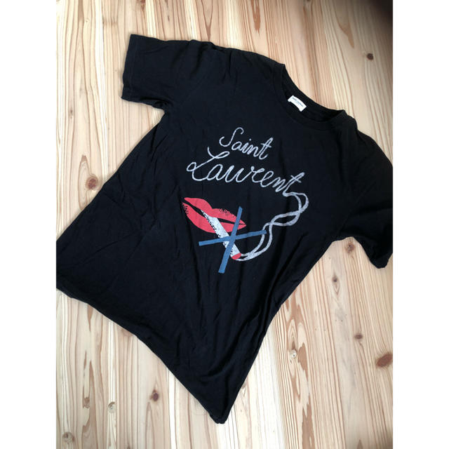 Saint Laurent(サンローラン)の取り置き分     Saint Laurent Tシャツ レアなxs メンズのトップス(Tシャツ/カットソー(半袖/袖なし))の商品写真