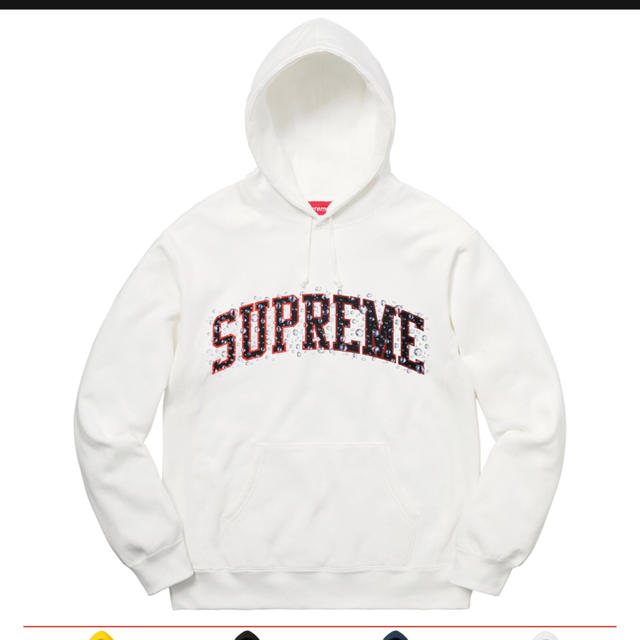 最新な Supreme Sweatshirt Hooded Arc Water 定価以下！supreme - パーカー