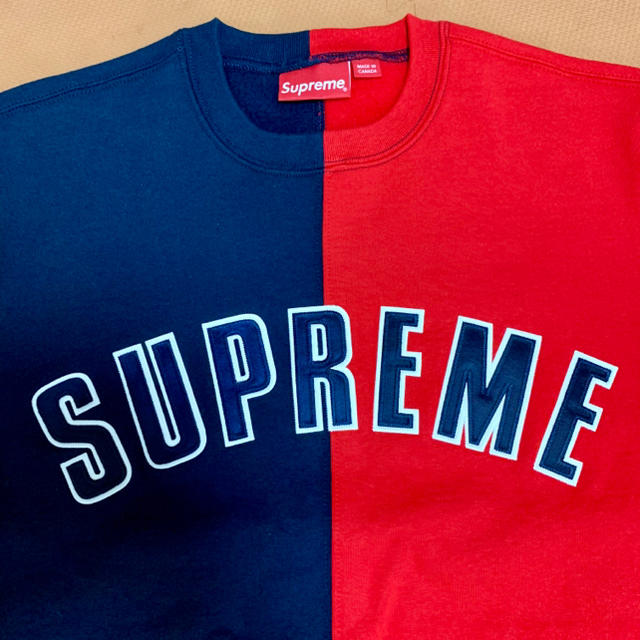 ☆納品書付supreme Split Crewneck Sweatshirt S 2