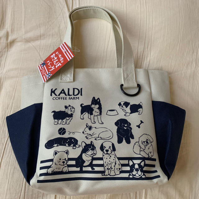 KALDI(カルディ)のKALDI 犬の日バック 抜き取りなし レディースのバッグ(トートバッグ)の商品写真