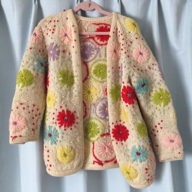 Dot&Stripes CHILDWOMAN - vintage 花刺繍カーディガンの通販 by Dot&Stripes CHILDWOMAN - vintage 花刺繍カーディガンの通販 by
