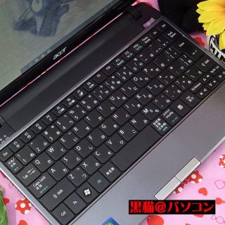 エイサー(Acer)のノートパソコン Webｶﾒﾗ Win10 モバイルPC 動画編集　楽々持ち運び(ノートPC)