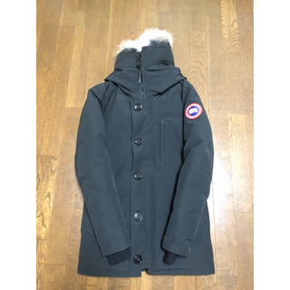 カナダグース(CANADA GOOSE)のカナダグース ジャスパー 希少xxs ブラック(ダウンジャケット)