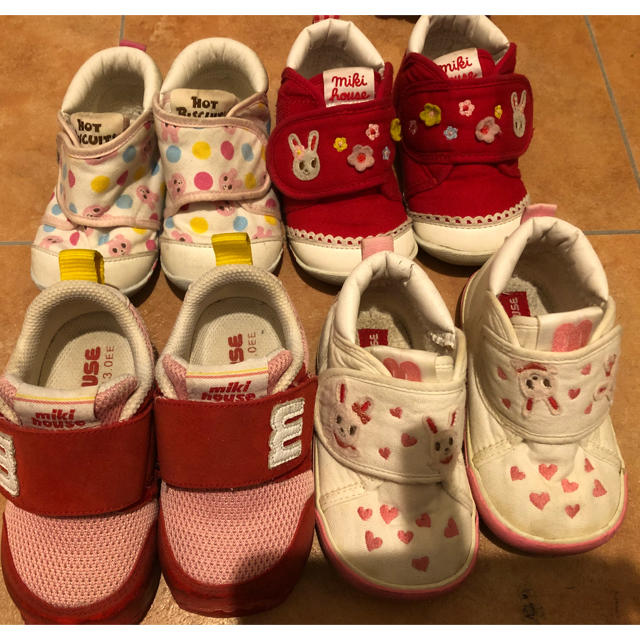 mikihouse(ミキハウス)の‼️souさま専用‼️ミキハウス 靴セット 12.5〜13.0 キッズ/ベビー/マタニティのベビー靴/シューズ(~14cm)(スニーカー)の商品写真
