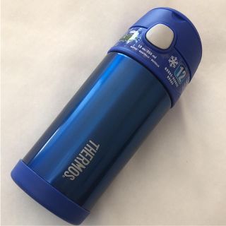 サーモス(THERMOS)のサーモスストローマグ♡ビビッドブルー(水筒)