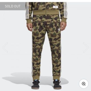 アベイシングエイプ(A BATHING APE)のbape track pant adidas(その他)