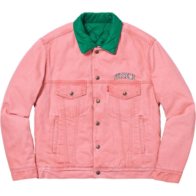 Supreme(シュプリーム)のSupreme Reversible Trucker Jacket メンズのジャケット/アウター(Gジャン/デニムジャケット)の商品写真