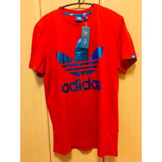 アディダス(adidas)のアディダスオリジナルス Ｔシャツ 赤(Tシャツ/カットソー(半袖/袖なし))