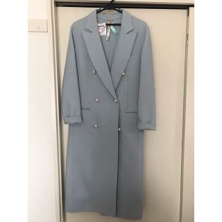 美品 MADISONBLUE 2018AW 上質パールボタン チェスターコート