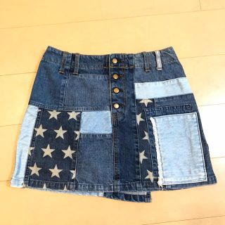 ヒステリックグラマー(HYSTERIC GLAMOUR)の［未使用］ヒステリックグラマー パッチワークスカート(ミニスカート)